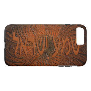 Carved Wood Shema Yisrael Case-Mate iPhone Case
