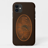 Carved Wood Shema Yisrael Case-Mate iPhone Case (Achterkant)