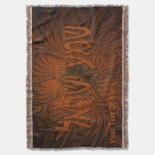 Carved Wood Shema Yisrael Deken (Voorkant Verticaal)