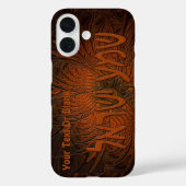 Carved Wood Shema Yisrael Hoesje-Mate iPhone Case (Achterkant)