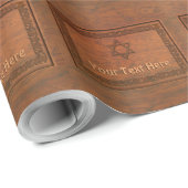 Carved Wood Star van David Cadeaupapier (Rol Hoek)