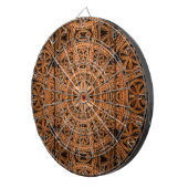 Carved Wood Symmetry Dartbord (Voorkant Rechts)