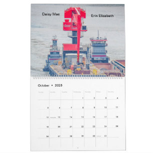 Carver Bedrijven Tugs 2025 Kalender