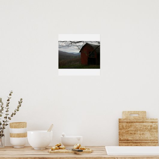 Carver Gap, Appalachian Trail Poster (Keuken)