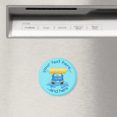 Carwash cartoon magnet (Insitu (Vaatwasser))