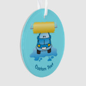 Carwash cartoon ornament (voorkant)