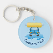 Carwash Cartoon Sleutelhanger (Voorkant)