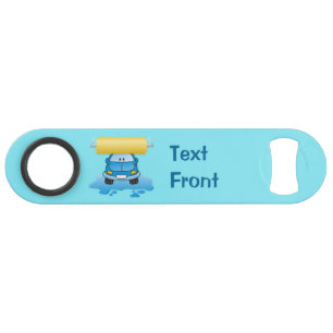 Carwash cartoon speed bottle opener flessenopener