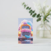 CARWASH customer loyalty punch card (Staand voorkant)