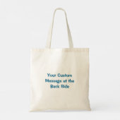 Carwash Pig Canvas tas (Achterkant)