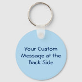 Carwash Pig Sleutelhanger (Achterkant)