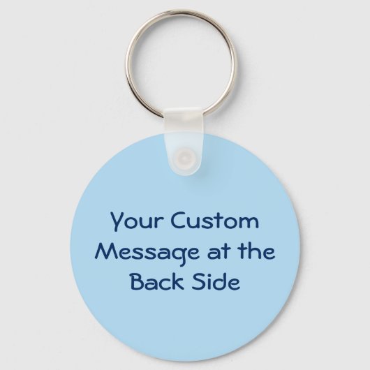 Carwash Pig Sleutelhanger (Achterkant)