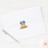 Carwash Pig Sticker (Envelop)