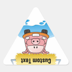 Carwash Pig Sticker