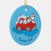 Carwash Santa Ornament (Rechts)