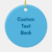 Carwash Santa Ornament (Achterkant)