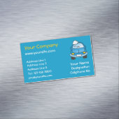 carwash Visitekaartje magneet (Voorbeeld)