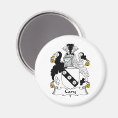 Cary Family Crest Magneet (Voorkant / Achterkant)