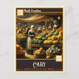 Cary, North Carolina | Briefkaart
