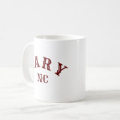 Cary, North Carolina Koffiemok (Voorkant links)