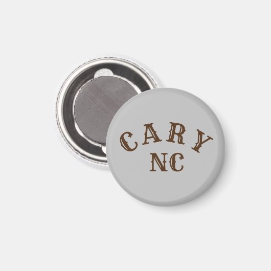 Cary, North Carolina Magneet (Voorkant / Achterkant)