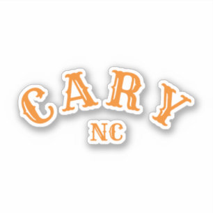 Cary, North Carolina Sticker