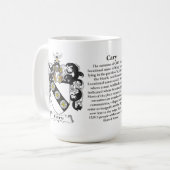 Cary, the Origin, the Beting and the Crest Koffiemok (Voorkant links)