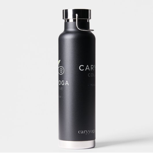 Cary Yoga Collective - Sleek Black Travel Mug Insu Waterfles (Links)