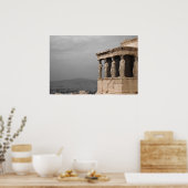 Caryatid Porch Poster (Keuken)