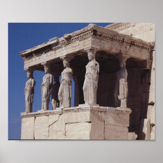 Caryatiden Athene Poster (Voorkant)