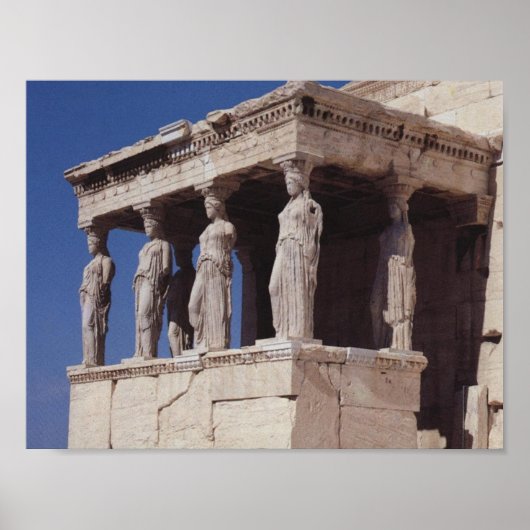 Caryatiden Athene Poster (Voorkant)