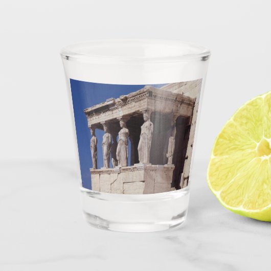 Caryatids Shot Glas (Voorkant)