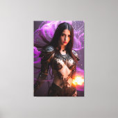 Carybdea Brevipedalia 014 Canvas Afdruk (Voorkant)