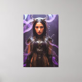 Carybdea Brevipedalia 062 Canvas Afdruk (Voorkant)