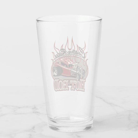Caryoon hete staaf glas (Achterkant)