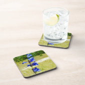 Carys Beardtongue Bloem Abstract Impressionisme Drankjes Onderzetter (Rechterzijde)