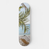 Cas Abao - Tropisch strand Ontsnapping #3 #oceaan  Persoonlijk Skateboard (Voorkant)
