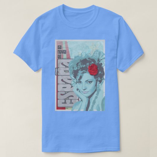 CAS SUPERSTERREN CARMEN SEVILLA T-SHIRT (Design voorkant)