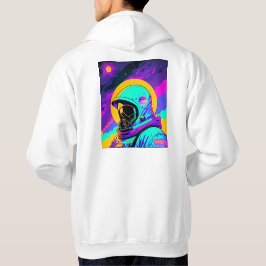 Casa astronauta  hoodie (Achterkant)