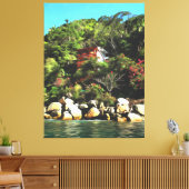 Casa Bahia Bonita 0759 Art Canvas Afdruk (Insitu (Woonkamer))