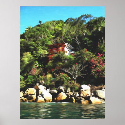 Casa Bahia Bonita 0759 Art Print (Voorkant)