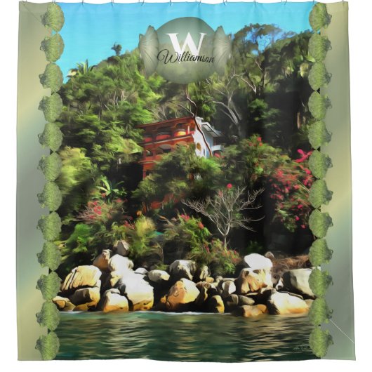 Casa Bahia Bonita 0759 Douchegordijn (Voorkant)