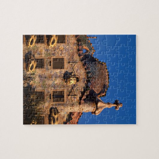 Casa Batilo, Gaudi Architecture, Barcelona, Legpuzzel (Horizontaal)
