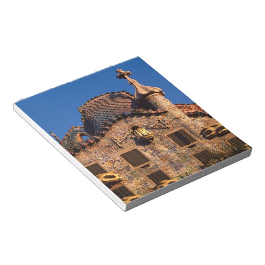 Casa Batilo, Gaudi Architecture, Barcelona, Notitieblok (Schuin)