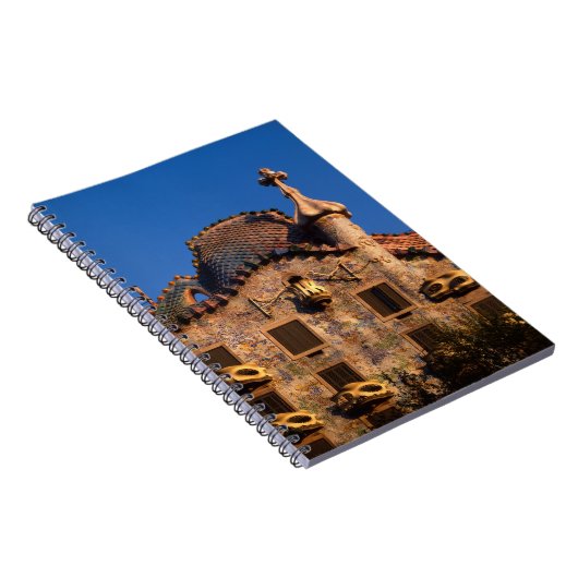 Casa Batilo, Gaudi Architecture, Barcelona, Notitieboek (Rechterzijde)