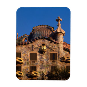Casa Batilo, Gaudi-architectuur, Barcelona, Magneet