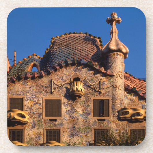 Casa Batilo, Gaudi-architectuur, Barcelona, Onderzetter (Voorkant)