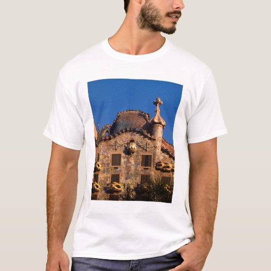 Casa Batilo, Gaudi-architectuur, Barcelona, T-shirt (Voorkant)