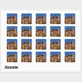 Casa Batilo, Gaudi-architectuur, Barcelona, Vierkante Sticker (Vel)