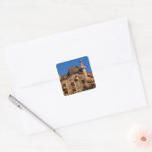 Casa Batilo, Gaudi-architectuur, Barcelona, Vierkante Sticker (Envelop)